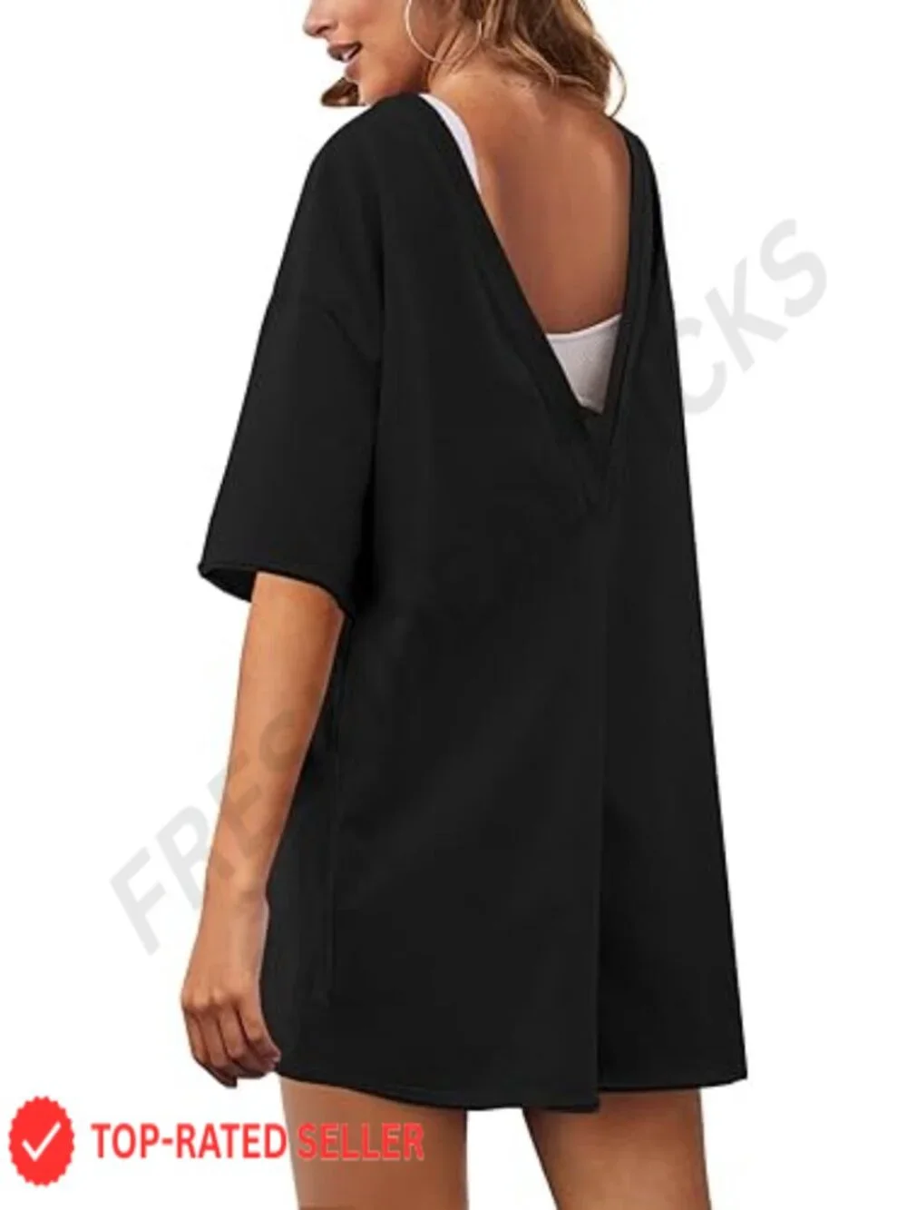 Oversized Athletic Romper Womens Jumpsuit with Pockets